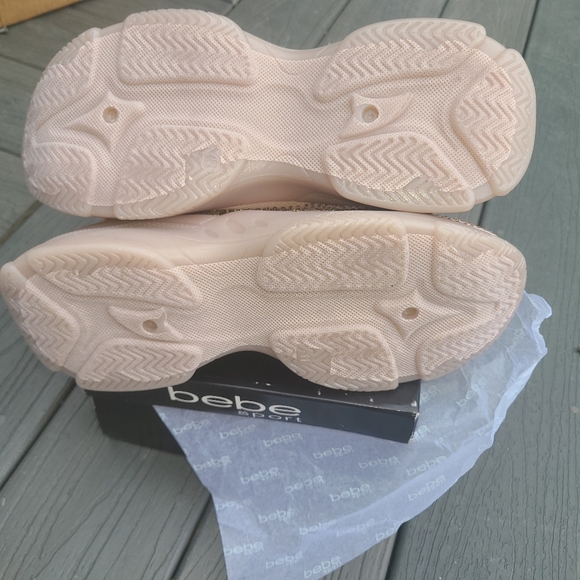 Bebe Myla Stretch Sock Ankle Booties - Picture 8 of 8